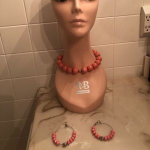 SOLD OUT!! Handmade Orange Necklace